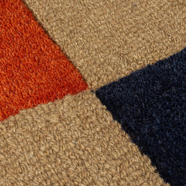 Tappeto color terracotta in lana tessuto a mano 160x230 cm Mia Arch – Flair Rugs-image-3