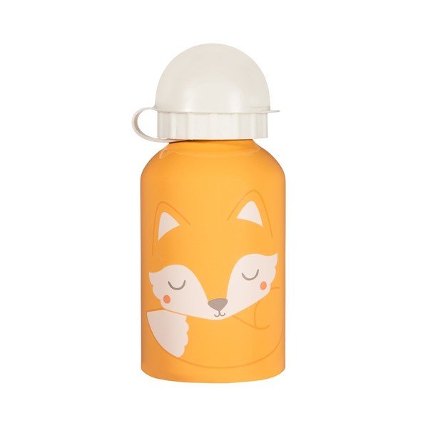 Biberon arancione e bianco, 250 ml Woodland Fox - Sass & Belle