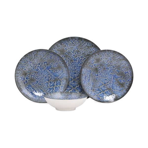 Set da pranzo in porcellana 24 pezzi Ornaments - Güral Porselen