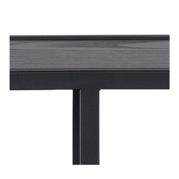 Scaffale metallico a castello nero Seaford - Actona-image-2