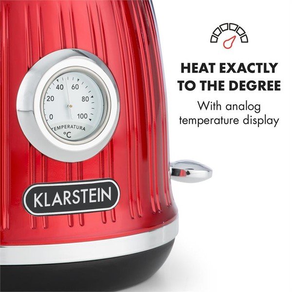 Bollitore rosso Cancan - Klarstein-image-3