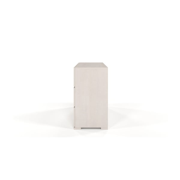 Cassettiera in pino bianco , 120 x 81 cm Sandemo - Skandica-image-2