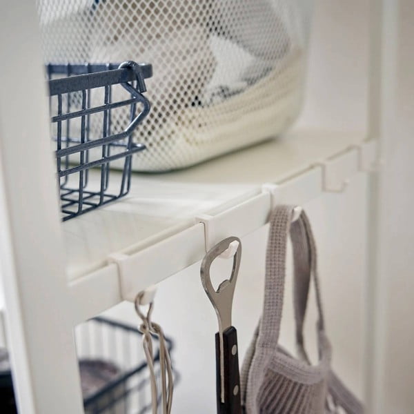 Scaffale bianco opaco in acciaio 60x90x46,5 cm Tower – YAMAZAKI-image-3