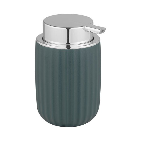 Dispenser di sapone in plastica verde scuro 250 ml Agropoli - Wenko-image-3