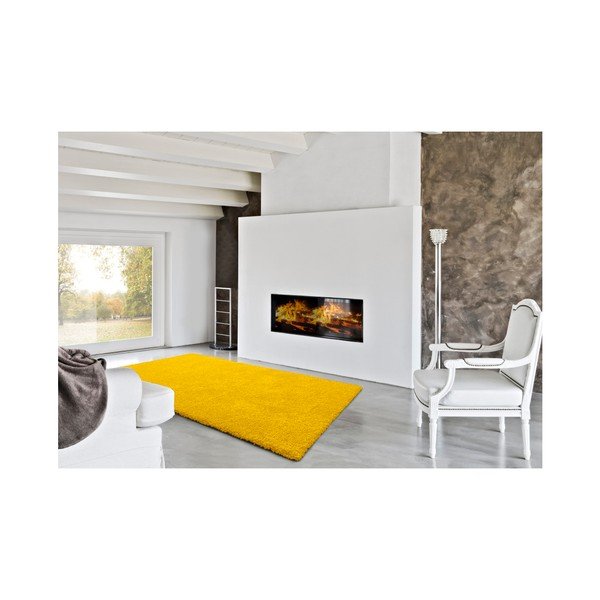 Tappeto arancione Oasis Liso, 100 x 150 cm - Universal-image-2