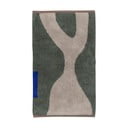 Tappeto in cotone lavabile verde scuro 50x80 cm Figura - Mette Ditmer Denmark