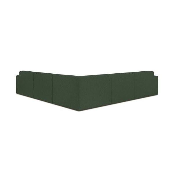 Divano angolare verde scuro Roxy - Scandic-image-4