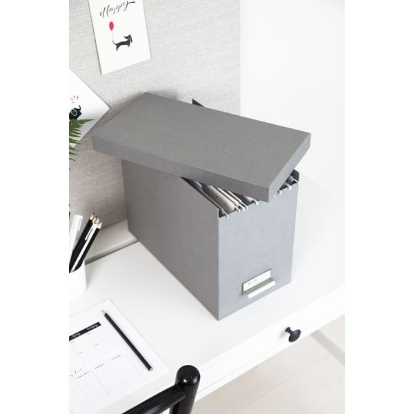 Organizzatore di cartone per documenti Johan - Bigso Box of Sweden-image-3