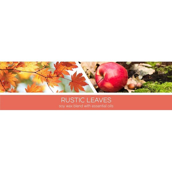 Candela di soia profumata tempo di combustione 35 h Rustic Leaves - Goose Creek-image-1