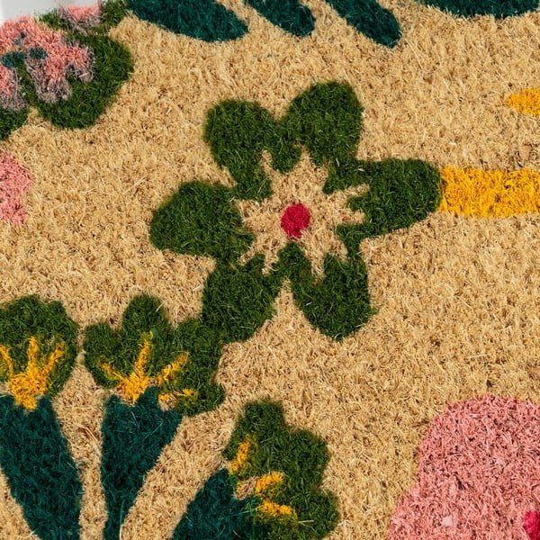 Zerbino in fibre di cocco 40x60 cm Flora – Casa Selección-image-1