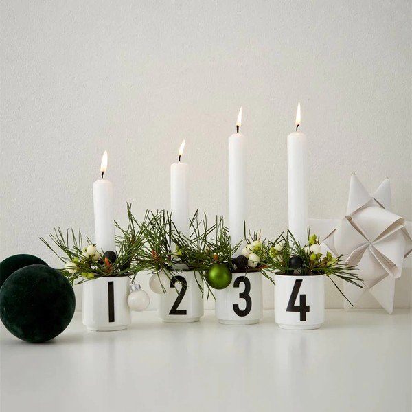 Set di 4 candelieri neri - Design Letters-image-3