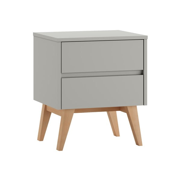 Comodino grigio per bambini Swing - Pinio-image-2