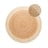 Tappeto rotondo in juta bifacciale/tessuto a mano in colore naturale ø 120 cm Jutta Gold - Hanse Home
