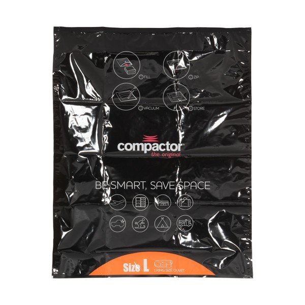 Set di 5 sacchetti Aspispace per la conservazione a compressione, 80 x 100 cm - Compactor