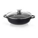 Casseruola antiaderente Pfluon Granit con coperchio in vetro , ⌀ 24 cm Grande - Orion