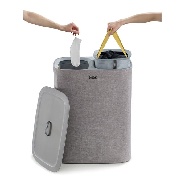 Cesto per biancheria 45 l + 45 l Tota - Joseph Joseph-image-2