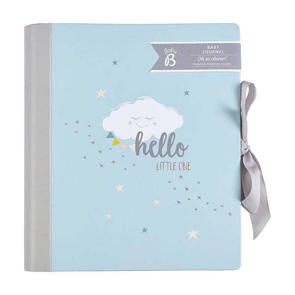 Modrý deník miminka Busy B