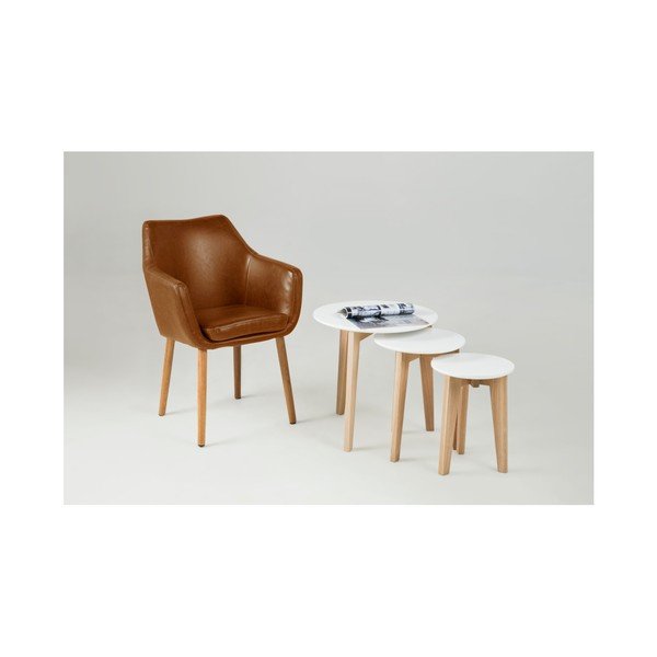 Tavolo rotondo ø 50 cm Abin - Actona-image-1