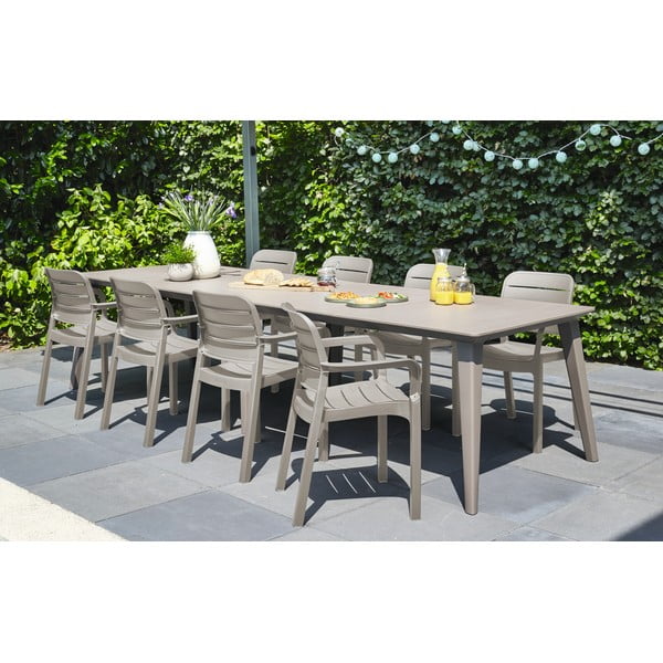 Tavolo da pranzo da giardino 98x313 cm Lima - Keter-image-1