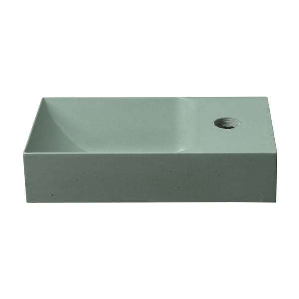 Lavabo color menta in calcestruzzo 31x17 cm Piccolino – Sapho-image-2