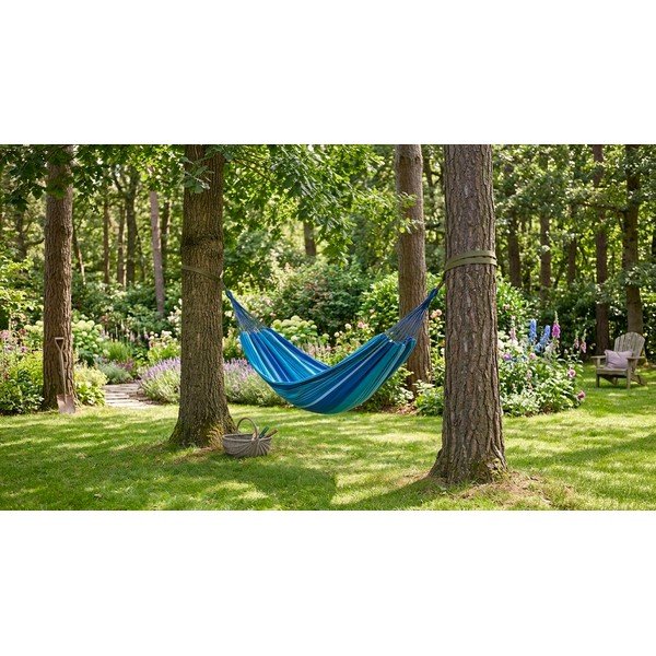 Amaca blu e bianca Textil - Cattara-image-1