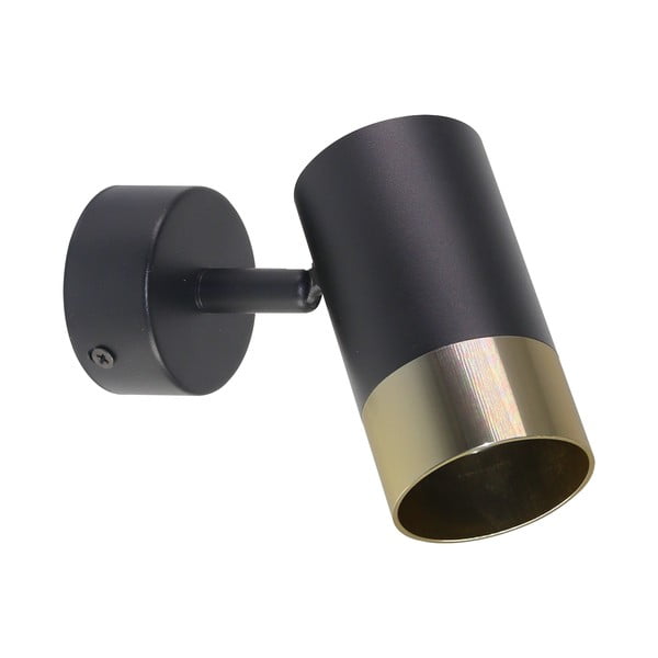 Lampada da parete in colore nero-oro Tobi - Candellux Lighting