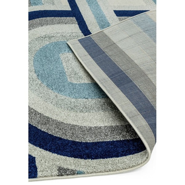 Tappeto blu polveroso 160x230 cm Nova Retro Blue – Asiatic Carpets-image-3