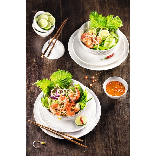 Ciotola in porcellana bianca Diamonds, ø 12,5 cm - Maxwell & Williams-image-1