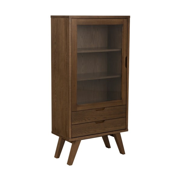 Vetrina marrone effetto rovere 72x145x36 cm A-Line - Actona-image-1