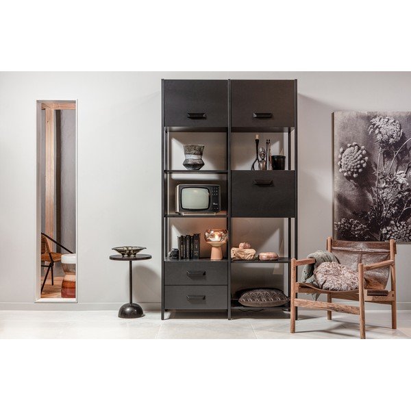 Tavolino marrone scuro , ø 40 cm Tack - BePureHome-image-1