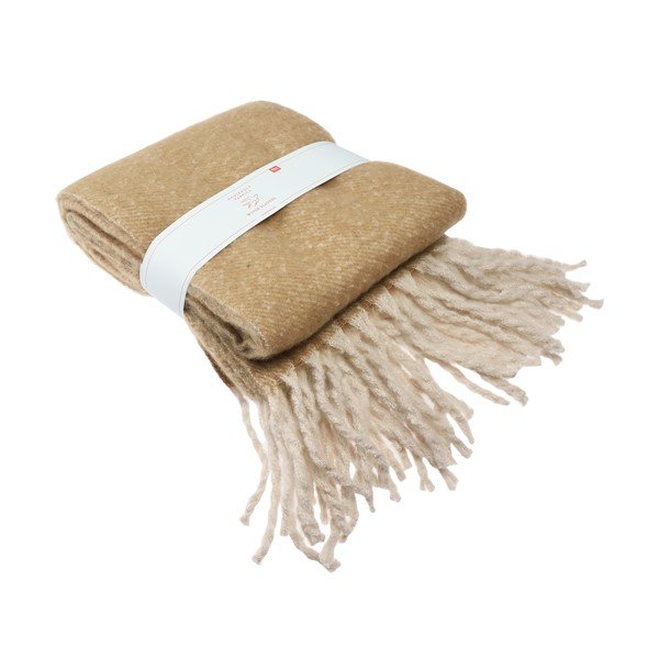 Coperta giallo-marrone 127x185 cm - Rex London-image-3