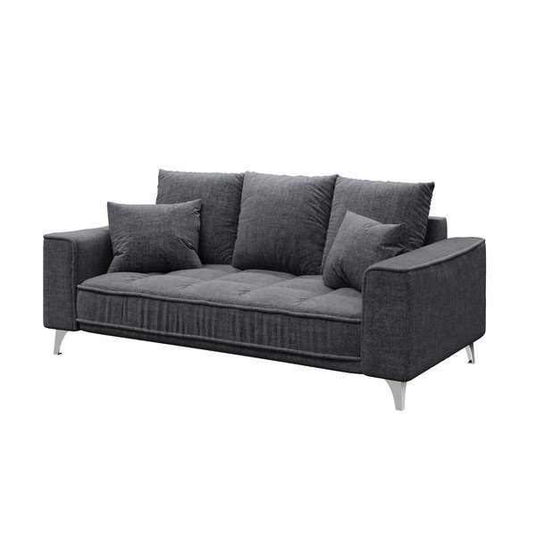 Divano grigio scuro Devichy , 204 cm Chloe - devichy-image-2