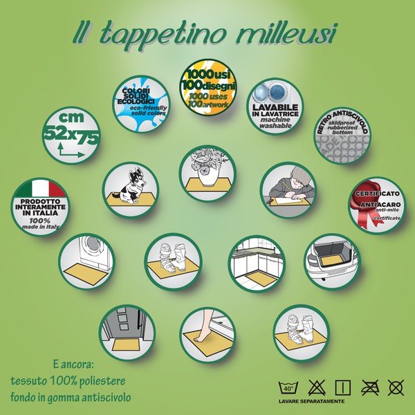 Tappetino Refa, 75 x 52 cm - Zerbelli-image-3