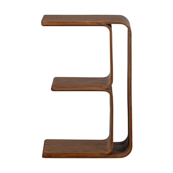 Tavolino con effetto noce 32x40 cm Frey – WOOOD-image-2