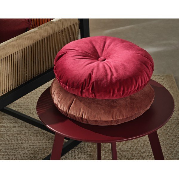 Cuscino da esterno rosso , ø 40 cm Jolie - Hartman-image-2