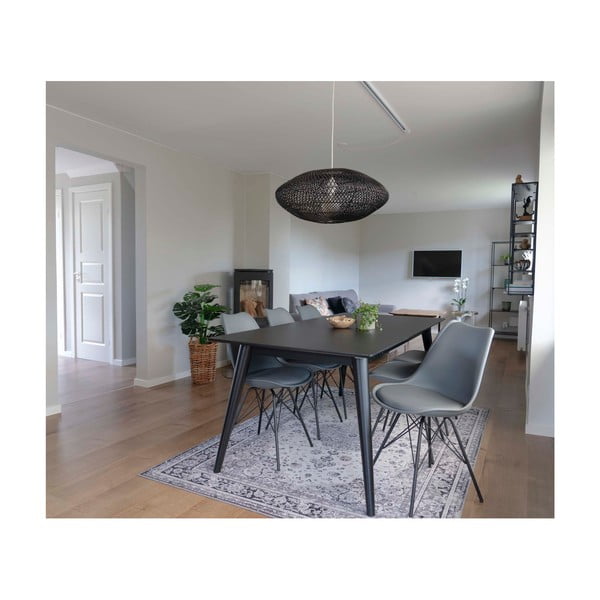 Sedie da pranzo grigie in set di 2 Oslo - House Nordic-image-1