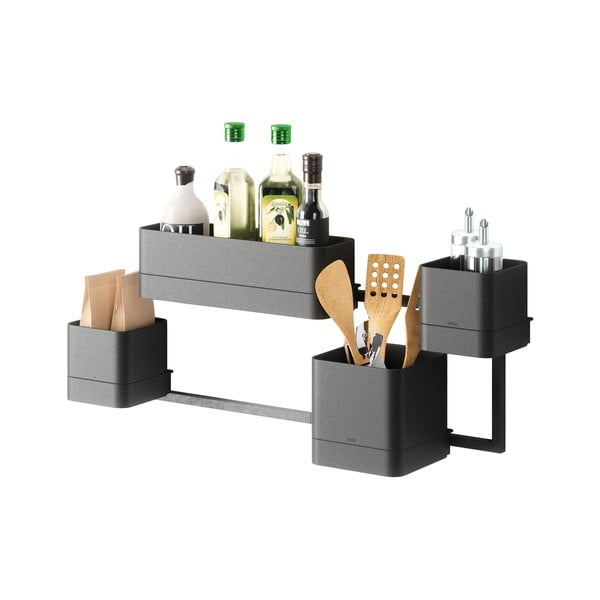 Vasi di plastica sospesi per erbe aromatiche in set di 4 pezzi Cubiko - Umbra-image-4