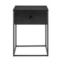 Comodino nero Vita – House Nordic