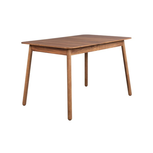 Tavolo da pranzo pieghevole con piano in legno di noce 80x120 cm Glimps - Zuiver-image-4