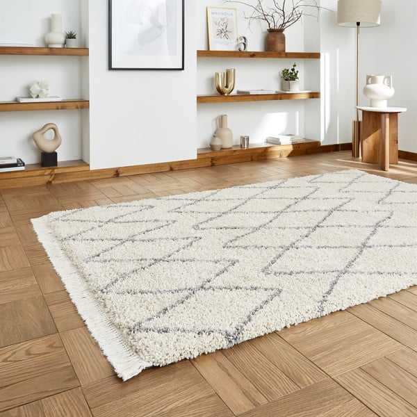 Tappeto color crema 120x170 cm Boho – Think Rugs-image-1