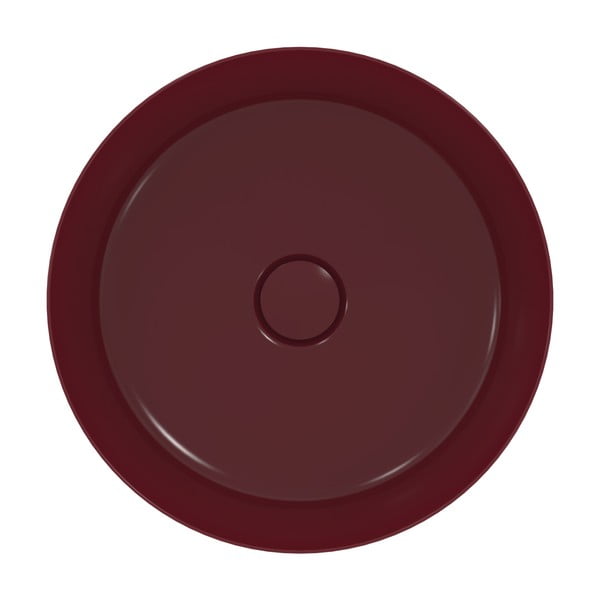 Lavabo rotondo in ceramica bordeaux ø 40 cm Ipalyss - Ideal Standard-image-2