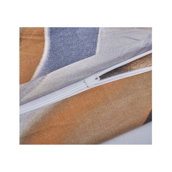 Set copripiumino e federa in microsatinato per letto singolo 3 pezzi 140x200 cm Gonzalo – My House-image-4