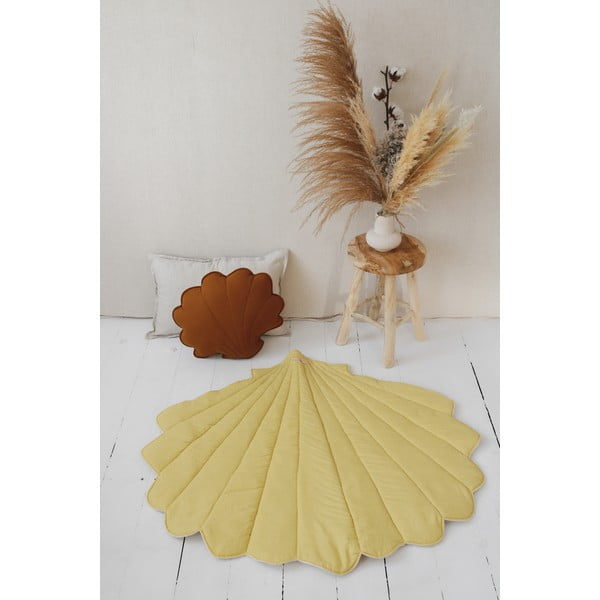 Coperta gialla per bambini Honey - Moi Mili-image-2