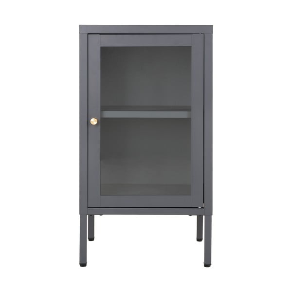 Vetrina in metallo grigio 38x70 cm Dalby - House Nordic