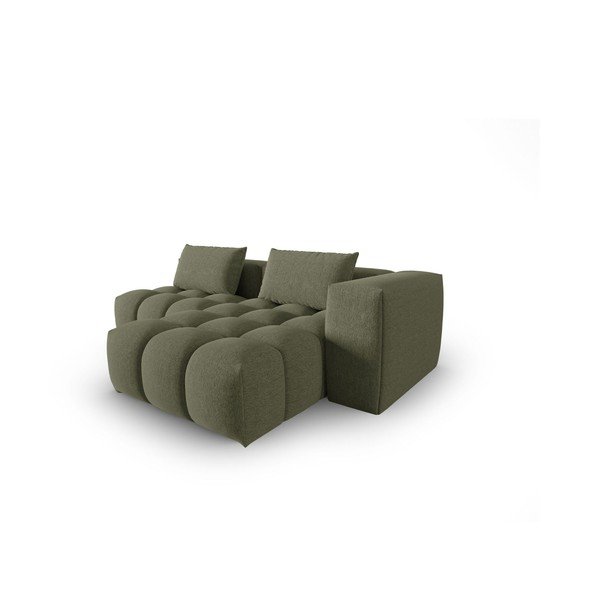 Divano angolare verde scuro (con penisola a destra/con chaise lounge) Verona – Cosmopolitan Design-image-4