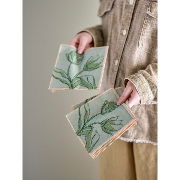 Set di tovaglioli di carta  20 pezzi Mana - Bloomingville-image-1