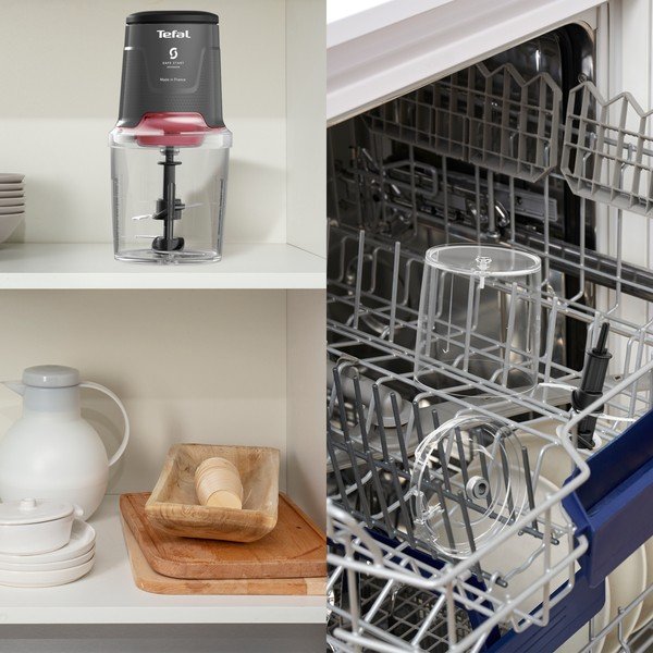 Grattugia elettrica grigio scuro Easy Press MQ740HF0 – Tefal-image-4