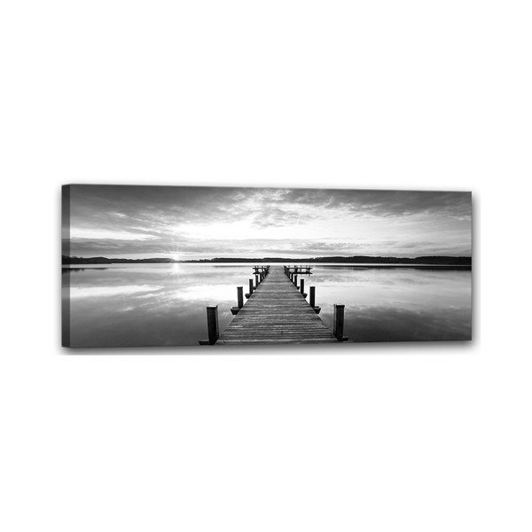 Quadro su tela Harmony Molo Dos, 60 x 150 cm - Styler-image-1