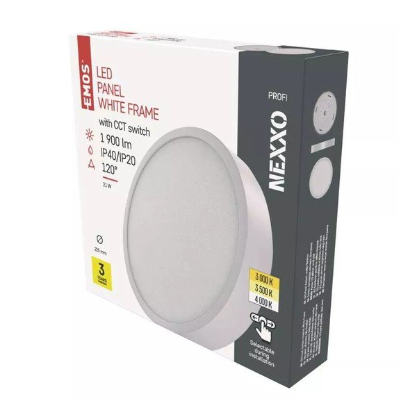 Plafoniera LED bianca Nexxo - EMOS-image-1
