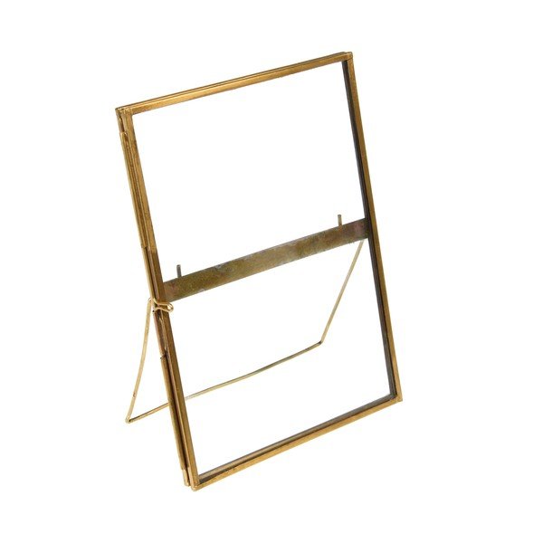 Cornice in metallo dorata 13x18 cm - Rex London-image-2